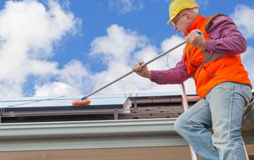 Oborne soft wash roof cleaning